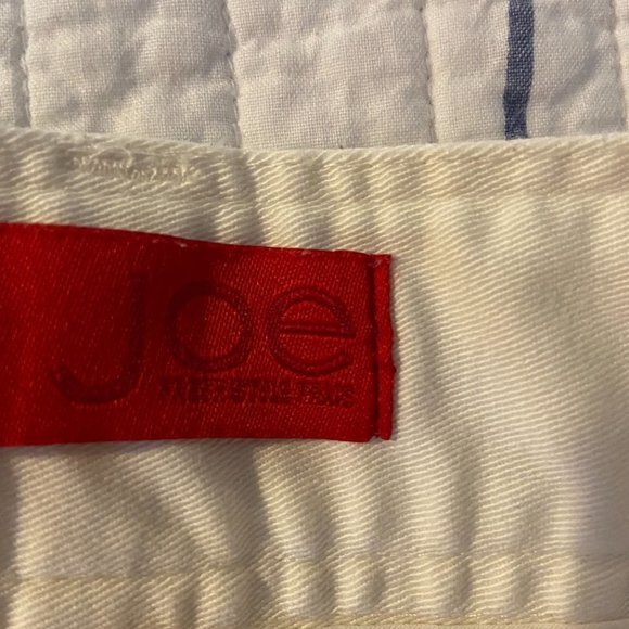 ๐ 3 for $45 Crisp White Cotton Pants! 32" inseam!! Joe Fresh Size 8 TALL EUC - Picture 8 of 14